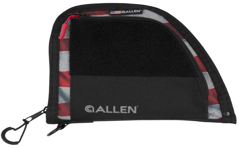 Allen 1127 Victory Taper Case Single Red/White/Blue Holds 2 Handguns
