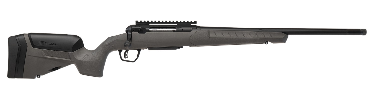Savage Arms 32410 110 Trailblazer 7mm BC 4+1 16.50″ Fluted Barrel, Flat Dark Gray Adj LOP Synthetic Stock, Right Hand