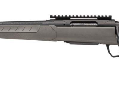 Savage Arms 32435 110 Trailblazer 308 Win 4+1 20″ Fluted Barrel, Flat Dark Gray Adj LOP Synthetic Stock, Left Hand