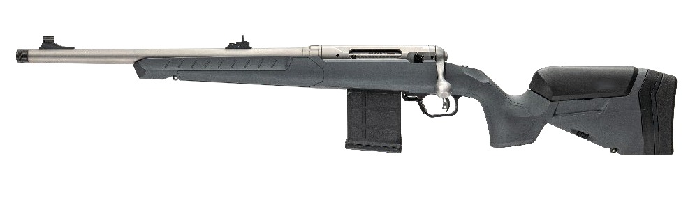 Savage Arms 32518 110 Ridge Hunter 375 Ruger 5+1 20″ Heavy Barrel, Flat Dark Gray Adj LOP Synthetic Stock, Left Hand