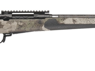 Savage Arms 32639 110 Core Predator Full Size 7mm-08 Rem 10+1 22″ Medium Heavy Fluted Barrel, Arca Rail Forend, Hunter Green AccuStock w/AccuFit V2 Synthetic Stock, Left Hand