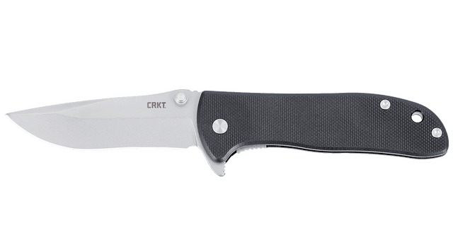 CRKT 6450D2C  DRIFTER          2.88 SLVR BLADE BLK