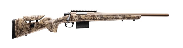 CVA CR4052 Cascade Varmint Hunter 22-250 Rem 10+1 20″ Flat Dark Earth Cerakote Threaded Barrel & Receiver w/Picatinny Rail, Krytek Highlander Adj Comb & LOP Synthetic Stock