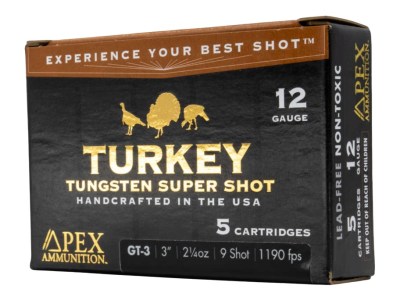 APEX AMMO GT3-9      12G 3    2-1/4 9         5/10