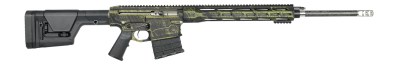 Nemo Arms OMENW-G324CF Omen Watchman 300 Win Mag 14+1 24″ Black Proof Research CF Threaded Barrel, Black/Green Tiger Stripe Aluminum Receiver w/Picatinny Rail, M-LOK Handguard, Magpul PRS Gen3 Black P
