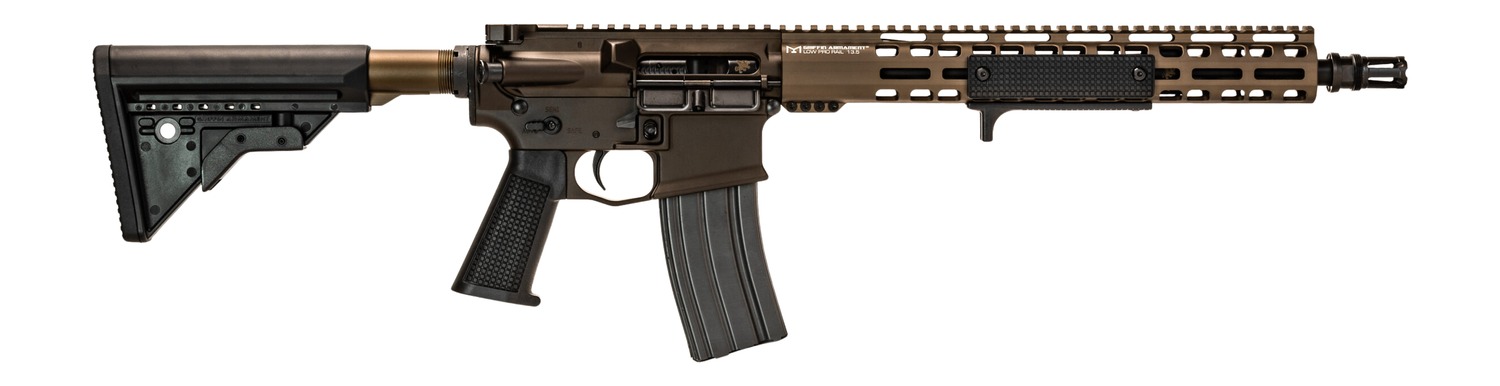Griffin Armament MK2PATROLFDE-W MK2 Patrol 223 Wylde 30+1 14.50″ Black Anodized Barrel, Tetra Brown Anodized Aluminum Receiver w/Picatinny Rail, M-LOK Handguard, Griffin Extreme Condition Black Polyme