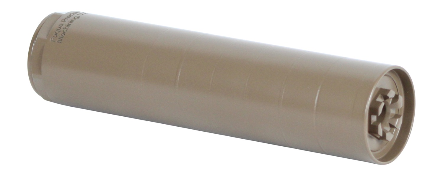 Fuqua Precision Machining CB556TIFDE Cheeze Boi 5.56/223 Flat Dark Earth Titanium 1/2×28″