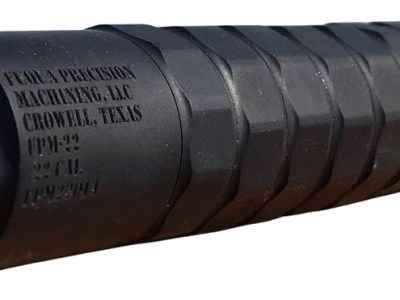 Fuqua Precision Machining FP22ALBLK FPM 22 Cal Black Aluminum