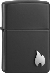 ZIPPO WINDPROOF LIGHTER BLACK – MATTE