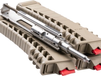 CMMG AR CONVERSION KIT .22LR – BRAVO 3-10RD MAGAZINES FDE