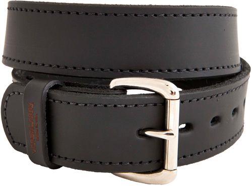 VERSACARRY DOUBLE PLY LEATHER – BELT 48″X1.5″ HEAVY DUTY BLK