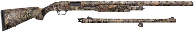 Mossberg 52282 500 Combo 12 Gauge 3″ 5+1 Overall Mossy Oak Break-Up Country 28″ Vent Rib/24″ Slugster Barrels, Steel Receiver, Dual Extractors, Fixed Synthetic Stock, Includes Accu-Set Choke