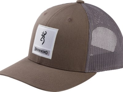 BROWNING CAP PROWLER MESH SNAP – BACK SQ BCKMK PATCH PEWTR OSFM