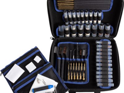 GUNMASTER UNIVERSAL SOFT SIDE – GUN CLEANING KIT 80 PCS.