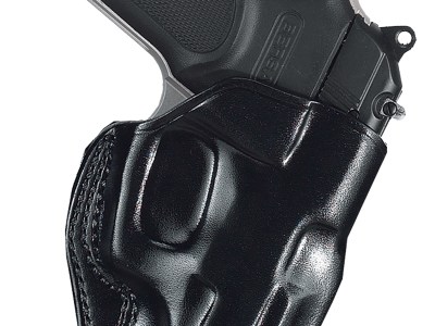 Galco SG456B Stinger  OWB Black Leather Belt Loop Fits Bersa Thunder Right Hand