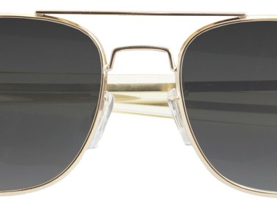 Humvee Adventure Gear HMV52BGOLD Sunglasses  Adult Gray Lens MIL-PRF-31013 Gold Frame