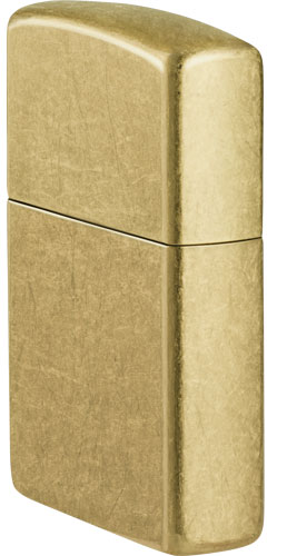 ZIPPO WINDPROOF LIGHTER STREET – BRASS