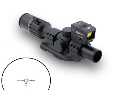 BURRIS OPTICS RT6 1-6X24MM ILL BAR FFE GREEN