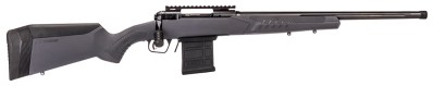 Savage Arms 57006 110 Tactical Full Size 308 Win 10+1 20″ Matte Black Heavy Threaded Barrel, Matte Black Drilled & Tapped Carbon Steel Receiver, Adj AccuStock Matte Gray Synthetic Stock, Right Hand