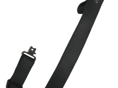 Outdoor Connection TP13DS Original Super-Sling 2+ Black Nylon 28″-37″ OAL Adjustable Rifle/Shotgun