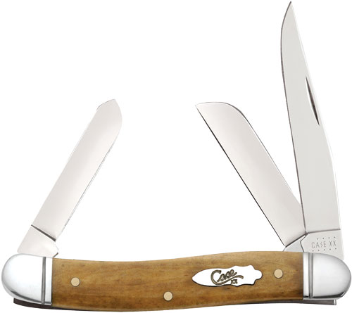 CASE KNIVES ANTIQUE BONE – SMOOTH MEDIUM STOCKMAN