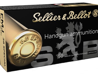 Sellier & Bellot SB38P Handgun  38Special 158gr Full Metal Jacket 50 Per Box/20 Case