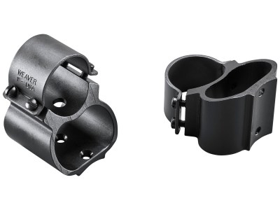 Weaver Mounts 49715 See-Thru Scope Mount/Ring Combo Matte Black Remington 760/742 1″