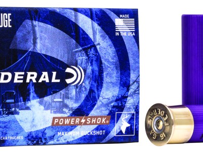 Federal F1641B Power-Shok Magnum 16Gauge 2.75″ 12Pellets 1 3/16oz 1BuckShot 5 Per Box/50 Case