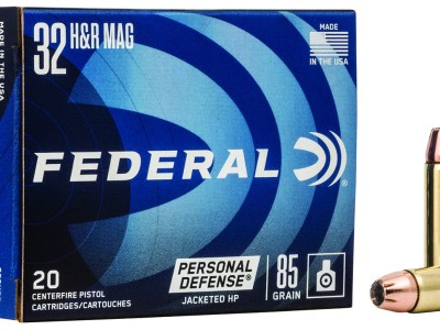 Federal C32HRB Personal Defense  32H&R Mag 85gr Jacketed Hollow Point 20 Per Box/25 Case