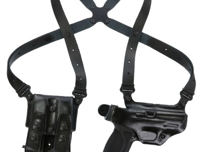 Galco MC212B Miami Classic Shoulder System Size Fits Chest Up To 56″ Black Leather Fits 1911 Fits 3.50″ Barrel Right Hand