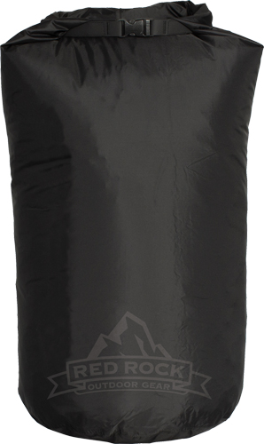 RED ROCK ROLL TOP DRY BAG – 13 LITER WATERPROOF BLACK