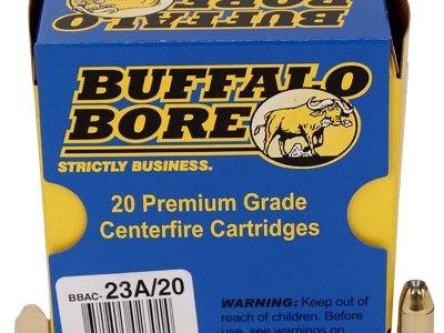 Buffalo Bore Ammunition 23A20 Heavy Strictly Business 40S&W +P 155gr Jacket Hollow Point 20 Per Box/12 Case