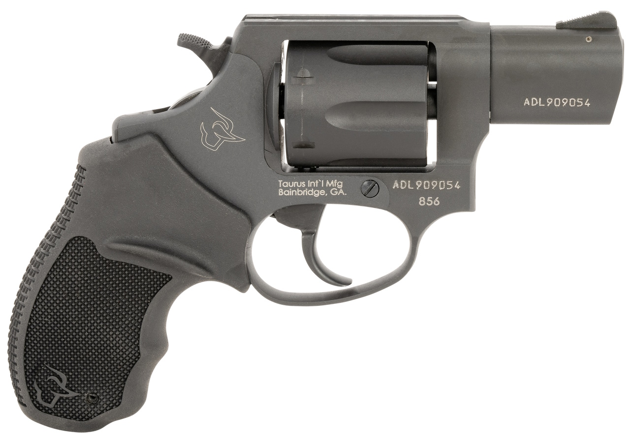 TAURUS 856 38SP MATTE BLK 2″ 6SHOT MA