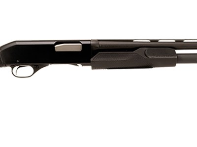 Stevens 22437 320 Field Compact 20 Gauge Pump 3″ 5+1 22″ Matte Black Vent Rib Barrel, Matte Black Aluminum Receiver, Fixed Matte Black Synthetic Stock, Ambidextrous