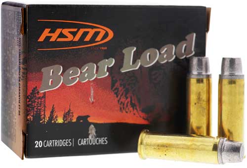 HSM BEAR 10MM 200GR LEAD-RN FP – GAS CHECK 20RD 20BX/CS