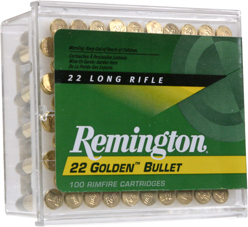 REMINGTON 22LR 40GR PLATED – LEAD-RN HIGH-VEL 100RD 50BX/CS