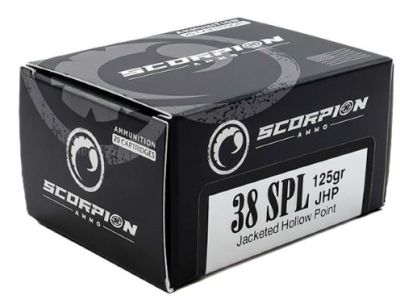 SCORPION 38SPL – 125GR JHP 20RD 10BX/CS