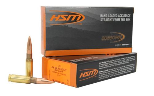 HSM SUBSONIC 8.56 BLACKOUT – BTHP 20RD 25BX/CS