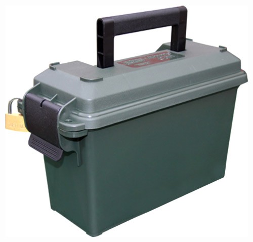 MTM 30 CALIBER AMMO CAN TALL – FOREST GREEN LOCKABLE