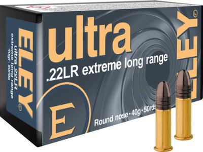 ELEY ULTRA EXTREME LONG RANGE – 22LR 40GR RN 50RD 100BX/CS