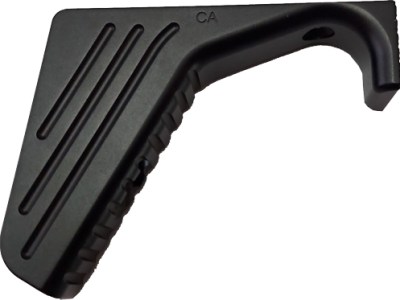 COMSTOCK ANGLED GRIP WITH – INTEGRATED HANDSTOP ALUMINUM