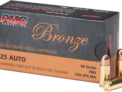 PMC 25 ACP 50GR FMJ-RN – 50RD 20BX/CS