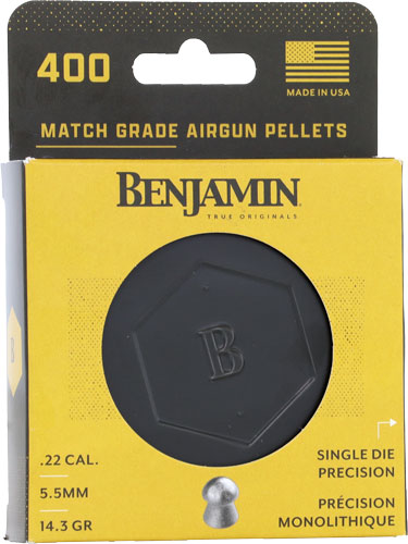 BENJAMIN BD22 22 CAL DOMED – PELLETS 14.3 GRAINS 400-PACK