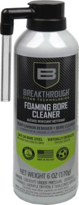 BREAKTHROUGH BORE CLEANER – FOAMING AEROSOL 6OZ