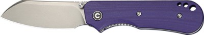 CIVIVI KNIFE CRABBY 2.7″ G-10 – PURPLE STONEWASH LINER LOCK