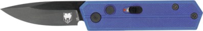 COBRATEC STINGER FOLDER 1.9″ – PURPLE/BLK D2 BLADE SD BUTTON