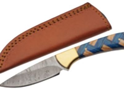 SZCO RITE EDGE 3″ BRAIDED – SAPPHIRE SKINNER W/LEATHER STH