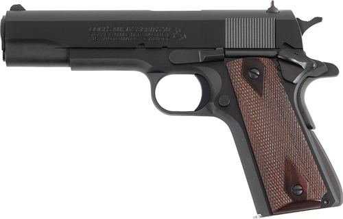 COLT GOVERNMENT 1911 45ACP 5″ – 8RD BLUED ROSEWOOD SERIES 70