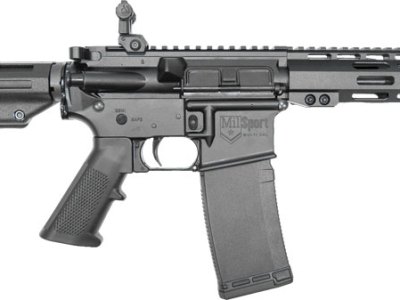 ATI MILSPORT PISTOL 300AAC – 30RD 8.5″ A2 PISTOL GRIP BRACE