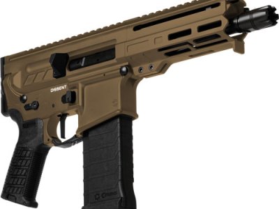 CMMG PISTOL DISSENT MK4 5.7X28 – MM 6.5″ 32RD MIDNIGHT BRONZE